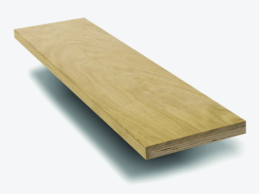 Single board tread Hakwood