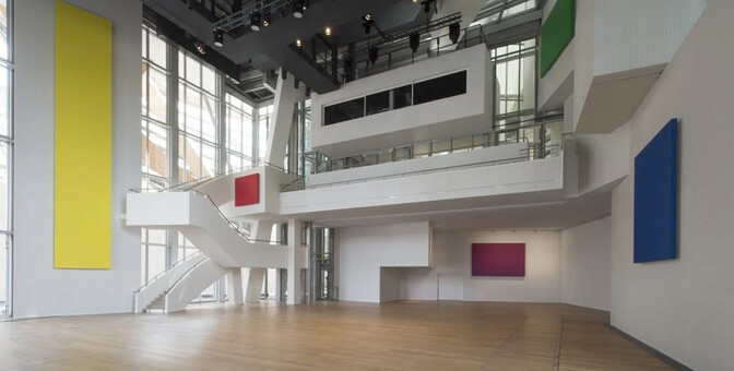 Ellsworth Kelly - Color Panels (Red Yellow Blue Green Purple)-® Ellsworth Kelly -® Fondation Louis Vuitton Marc Domage LR