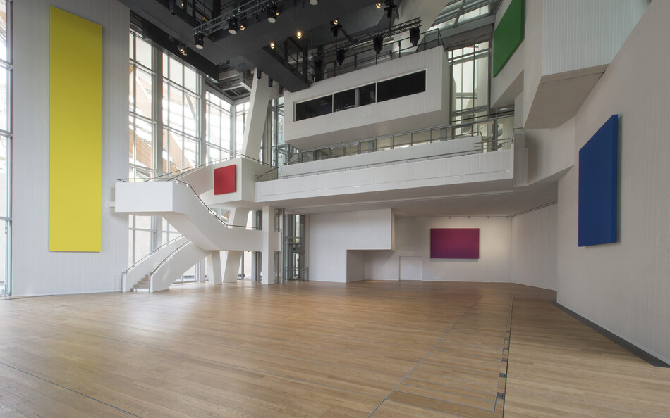 Ellsworth Kelly - Color Panels (Red Yellow Blue Green Purple)-® Ellsworth Kelly -® Fondation Louis Vuitton Marc Domage (2)