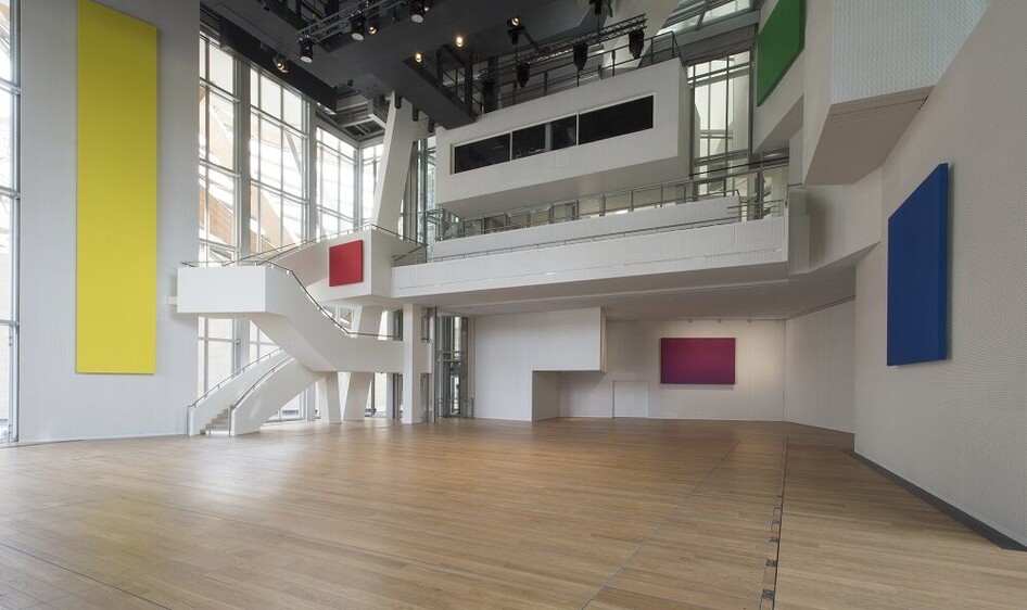 Ellsworth Kelly - Color Panels (Red Yellow Blue Green Purple)-® Ellsworth Kelly -® Fondation Louis Vuitton Marc Domage LR