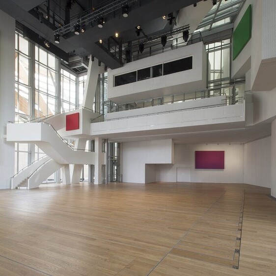 Ellsworth Kelly - Color Panels (Red Yellow Blue Green Purple)-® Ellsworth Kelly -® Fondation Louis Vuitton Marc Domage LR