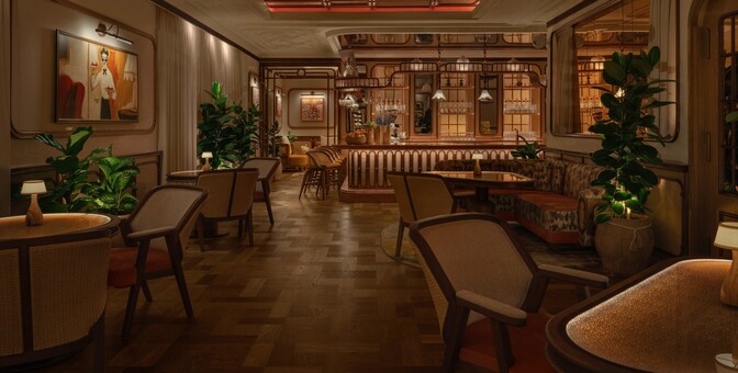 01 Charisma_Vecchio Tile_Saudi Arabia, Jeddah - LOLA Brasserie_HOSPITALITY
